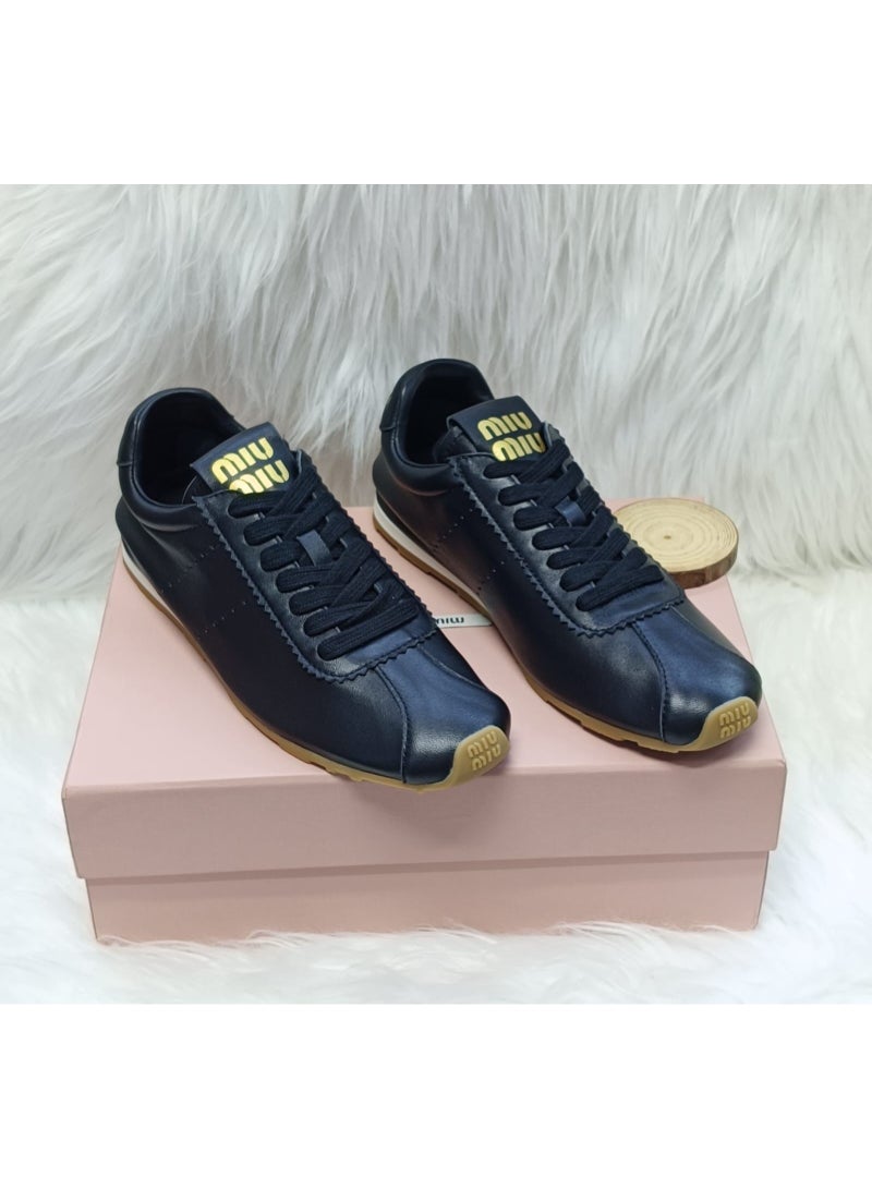 مياو مياو حذاء رياضي نسائي من ميو ميو - أسود