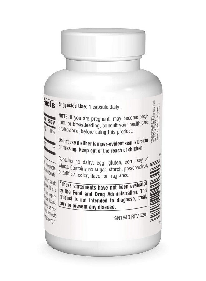 Source Naturals Glutathione Supplement For Liver Support 250Mg 60 Capsules - Image 3