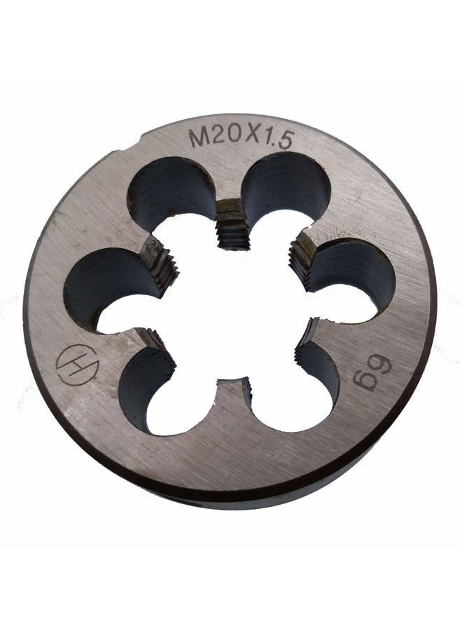 Yodaoke مفتاح HSS M20 x 1.5mm مدبب ومفتاح توصيل وموتور M20 x 1.5mm خيط متري يدوي يمين - Image 4