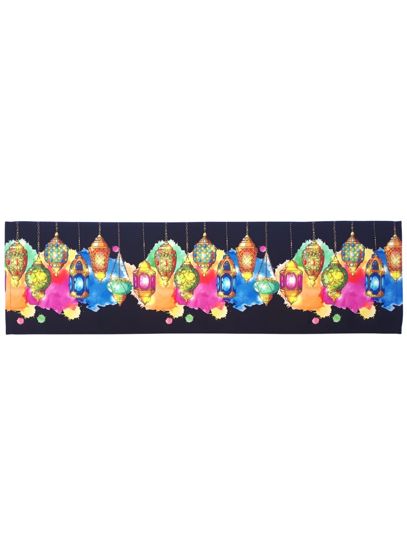 Alwan Set of 2 Ramadan Kareem Cushion Covers and 1 Runner - Image 2