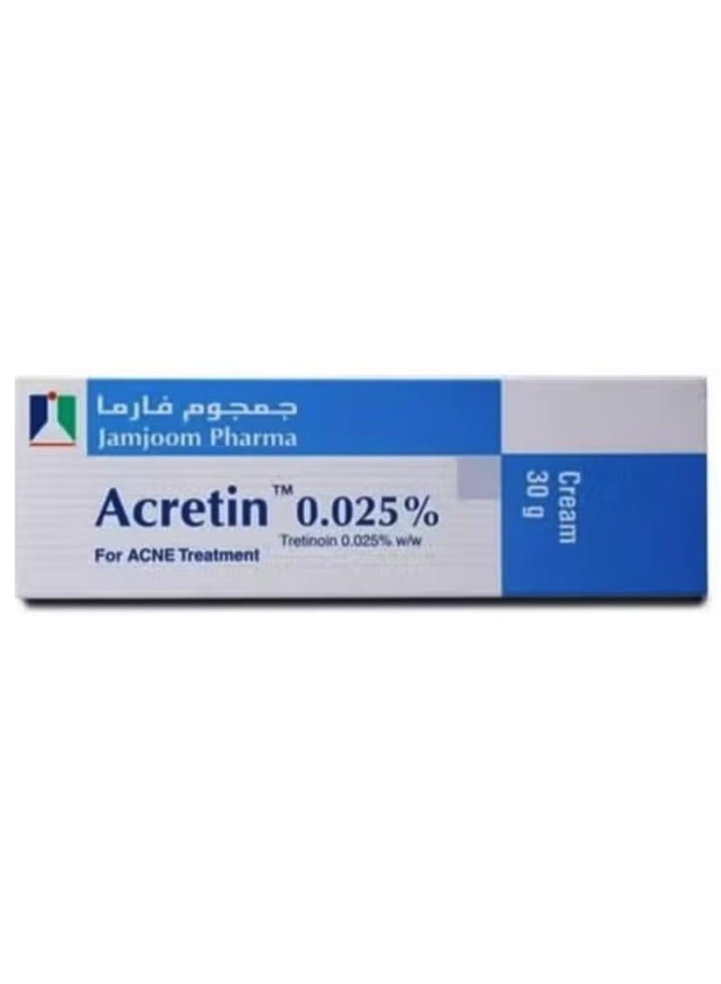 أكريتين Acretin 0.025% Topical Cream 30g - Image 2