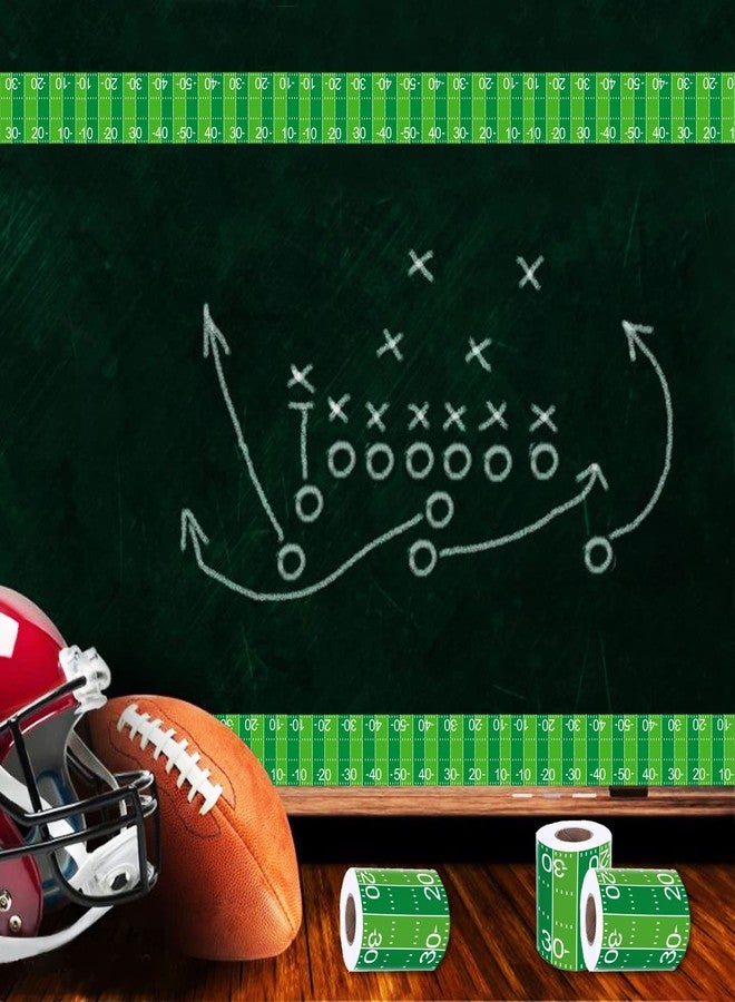 MOZUI 67.9Ft Football Bulletin Board Borders Sticker Football Border Trim Football Bulletin Board Decorations Football Theme Party Decoration for Classroom Sports Decor Birthday Wall Decoration - Image 4