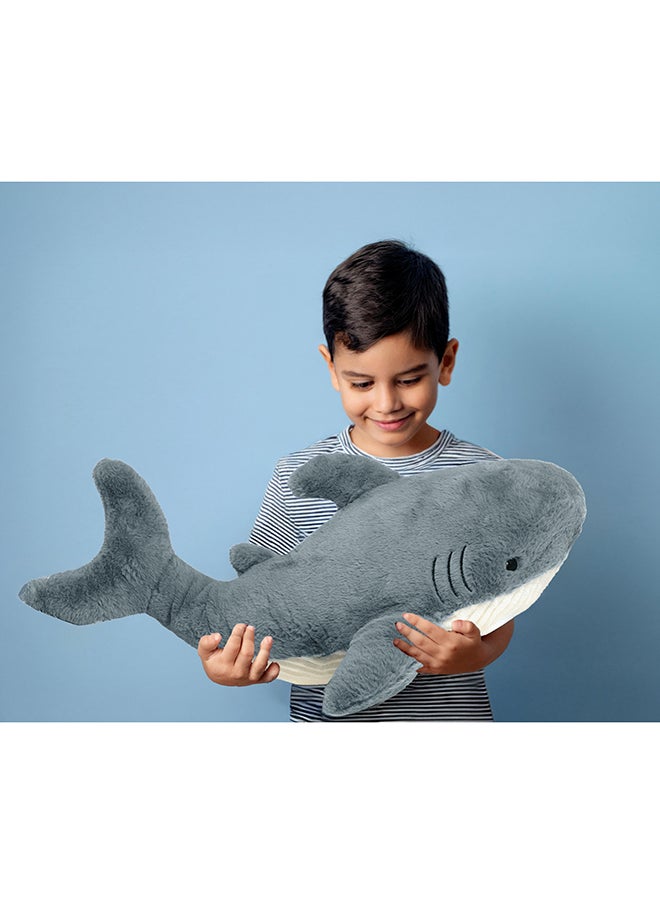 Toto Toys Plush Stuffed Shark – Popular Sea Creature White And Grey Size 55 cm  - Image 3