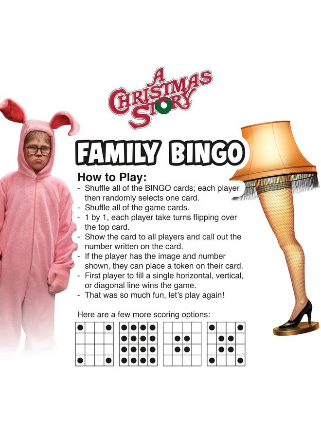 AQUARIUS - A Christmas Story Family Bingo Game - Image 3