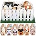 Zealor 88PCS Adopt a Puppy Party Favor 22 Mini Plush Dog Stuffed Animal House Shaped Treat Gift Boxes with Birthday Hat for Operation Christmas Shoebox Gift Adopt a Pet Theme Birthday Party Supplies - Image 2