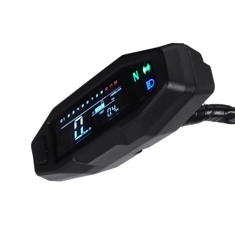 DEMULAX Universal Motorcycle Digital Speedometer with Sensor - Image 5