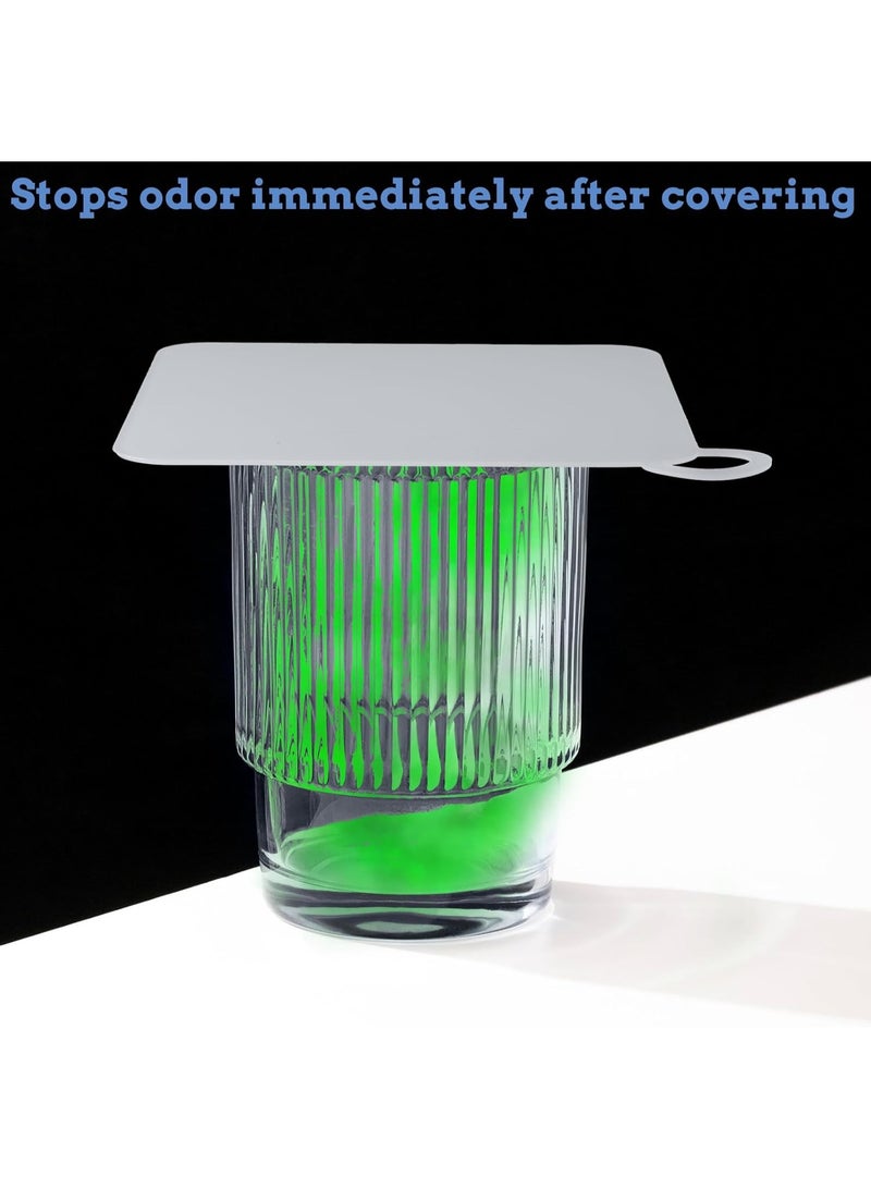 MOMENT 2 PACK سدادة حوض مطاطية مانعة للرائحة، سدادات تصريف من السيليكا، غطاء مزيل للرائحة، ختم مطبخ، إزالة رائحة المجاري مناسبة للمطبخ والحمام وغسيل الملابس - Image 4