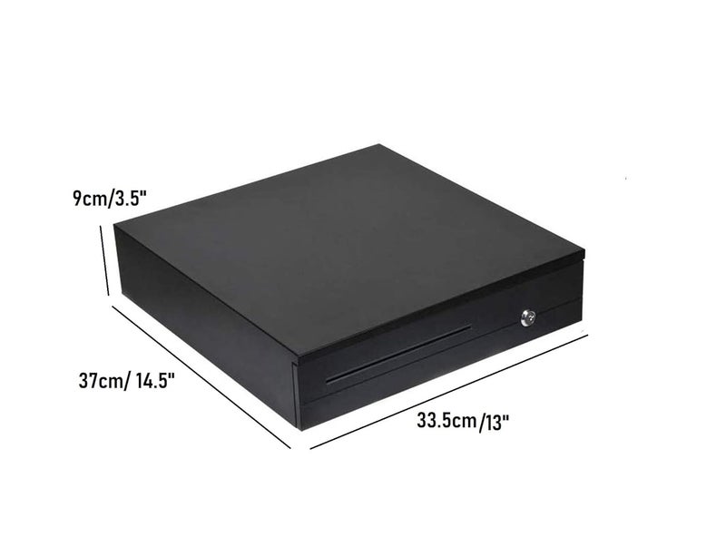 Kairos CASH GUARD PRO CURRENCY ORGANIZERCash Box with Key Security Safe Metal Locker Box Money Tray and Coin Register Storage Box - Image 5