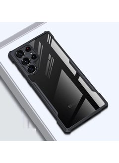 Case Up Case For Samsung Galaxy S23 Ultra Crystal Clear Tactical Back Cover Case With 360 Degree Protection, Shockproof Bumper Protective Phone Cover, Anti-Scratch Hard PC Back (Clear)  - Image 4