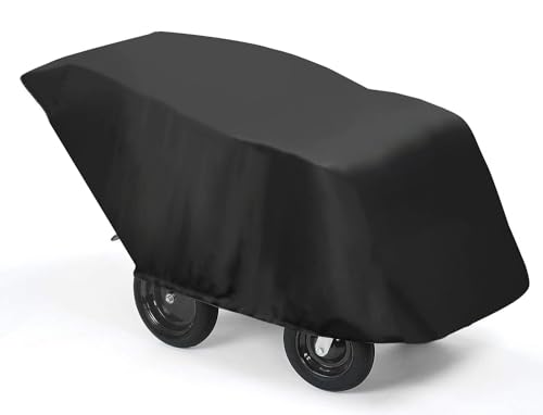 FEIJAZUM 6 Seater Stroller Cover Waterproof 420D Oxford Cloth 6 Passenger Stroller Cover Blcak - Image 1