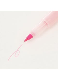 MUJI Double-Sided Neon Pink Highlighter  - Image 3