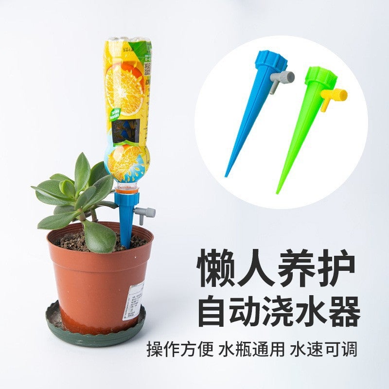 Generic T Automatic Flower Watcher Lazy Artifact Vacation Travel Potting Drip Irrigation Adjustable Sedizer Household Flower Watering Water color mixing 