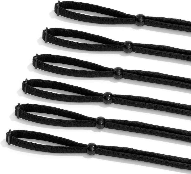 VOOGLASS Glasses Strap(6 PCS) Sports Eyeglass Strap,Adjustable Sunglasses Lanyard Neck Holders Cord Retainer for Men Women - Image 2