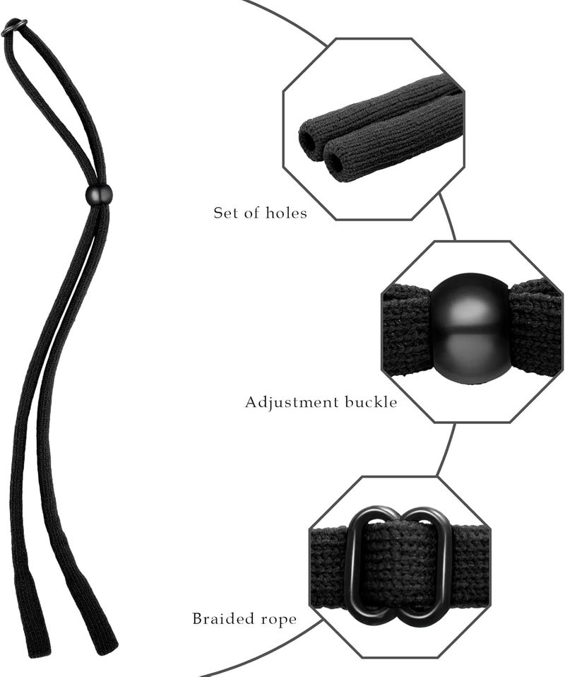 VOOGLASS Glasses Strap(6 PCS) Sports Eyeglass Strap,Adjustable Sunglasses Lanyard Neck Holders Cord Retainer for Men Women - Image 4