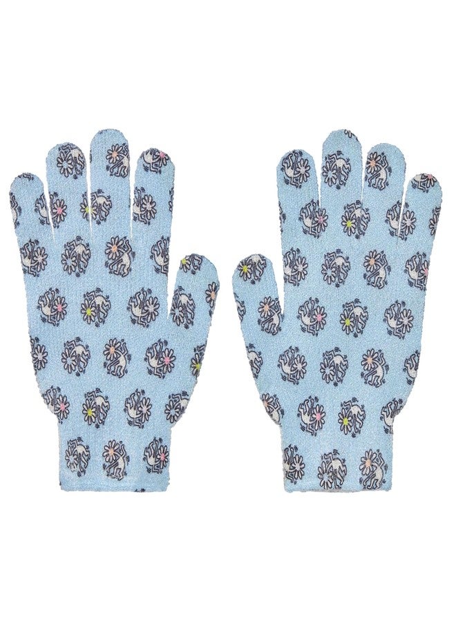 dearcloud Keith Haring Exfoliating Spa Gloves - Gentle Loofah Gloves for Radiant Skin (Super Fresh) - Image 3
