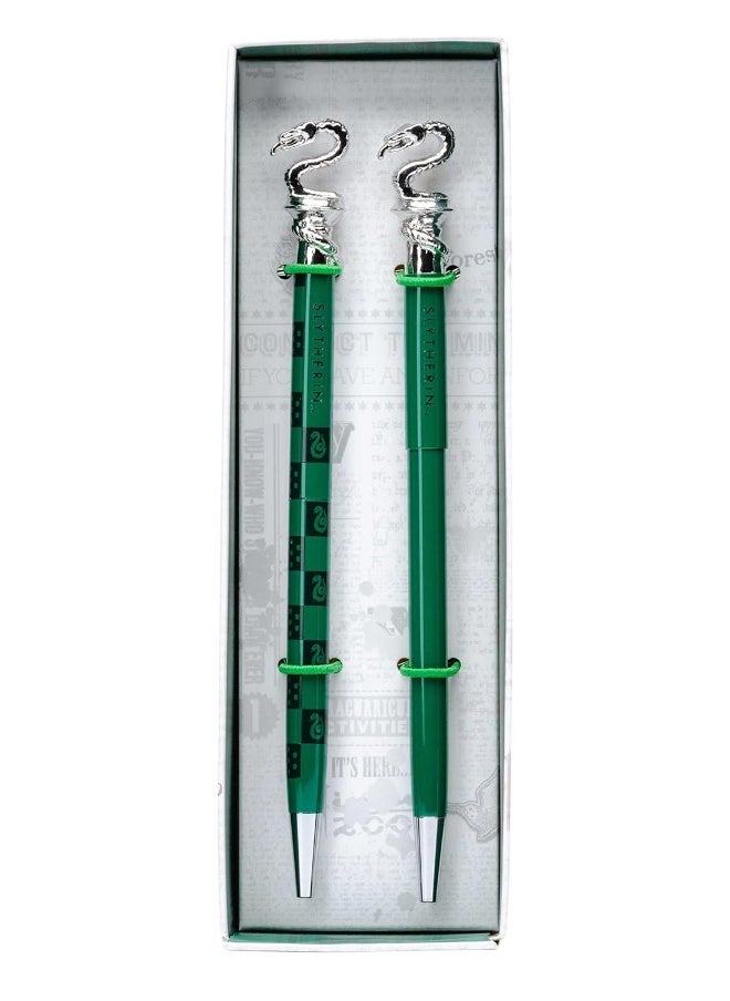 Harry Potter: Slytherin Pen and Pencil Set (Set of  - Image 1