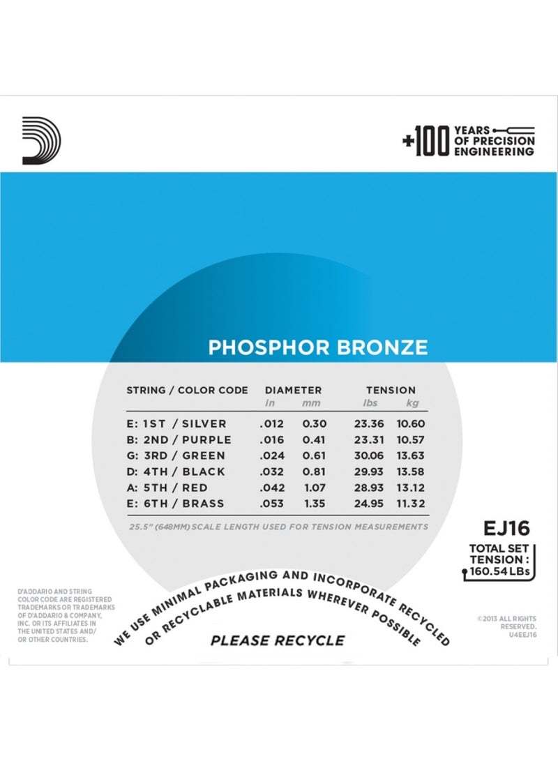 Daddario D'addario Acc EJ16 Light .12-.53 - Image 2
