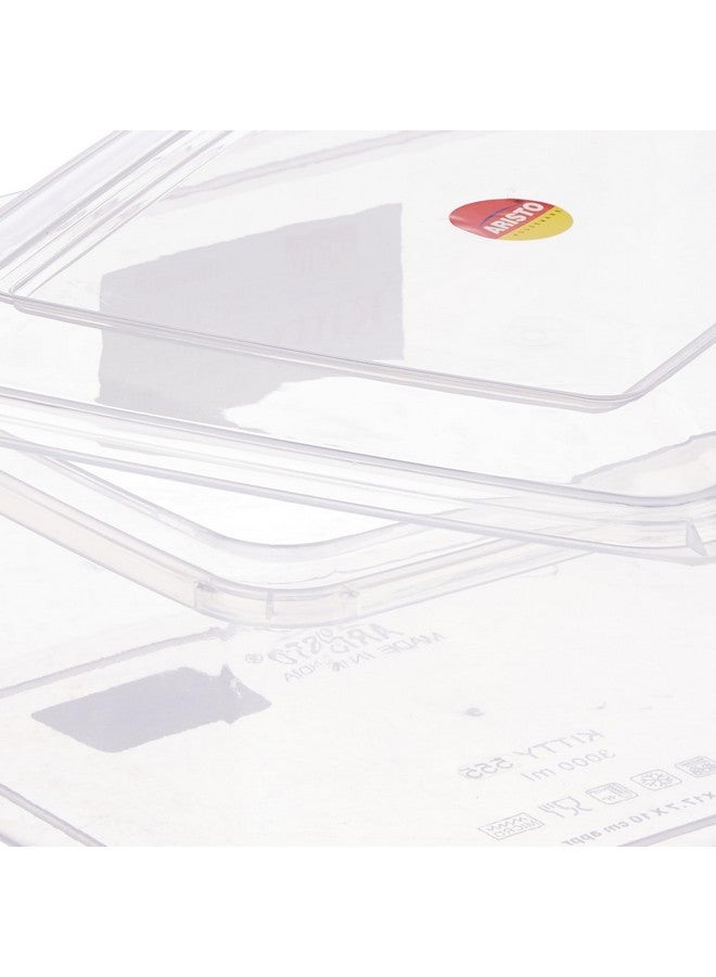 Aristo حاوية تخزين بلاستيكية أريستو كاتي - مجموعة من 5، قد يختلف اللون - Image 3