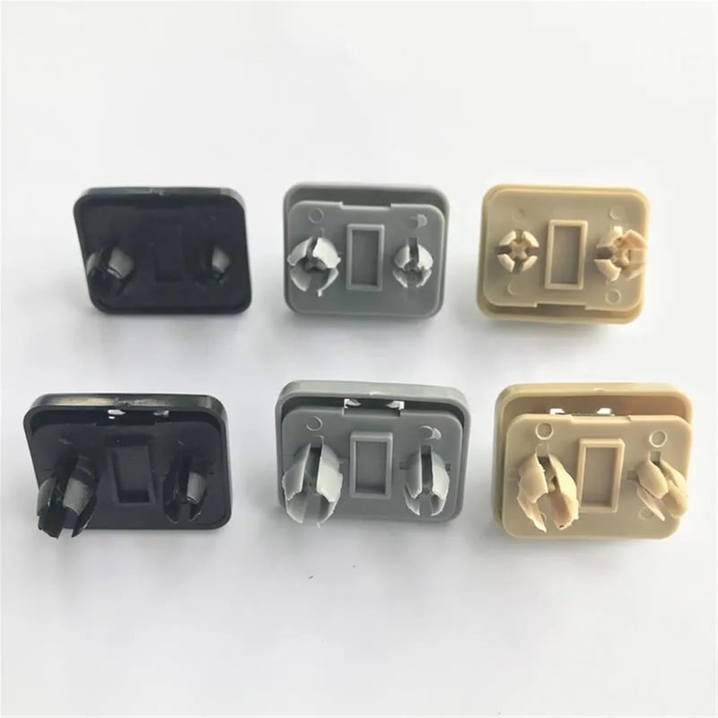 Wivplex 2pcs Car Interior Sun Visor Clip Holder - Image 5