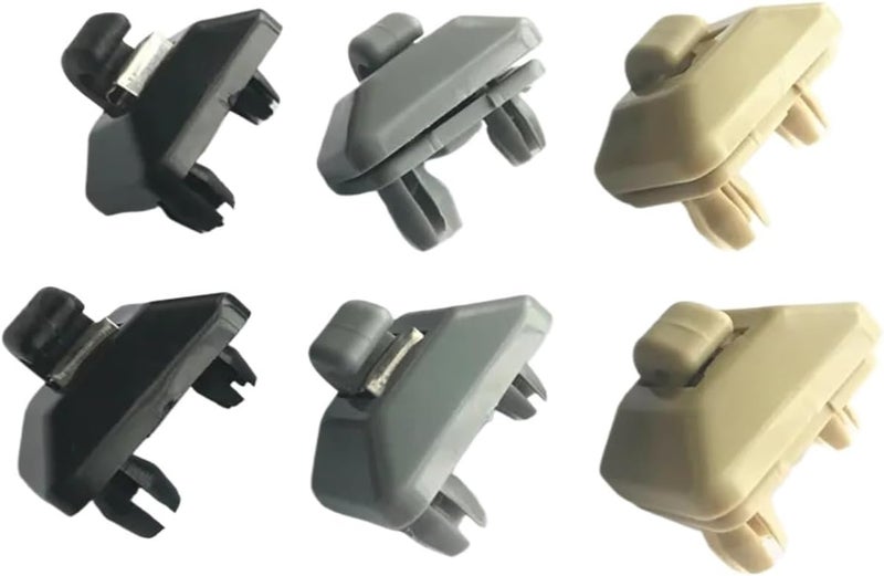 Wivplex 2pcs Car Interior Sun Visor Clip Holder - Image 1