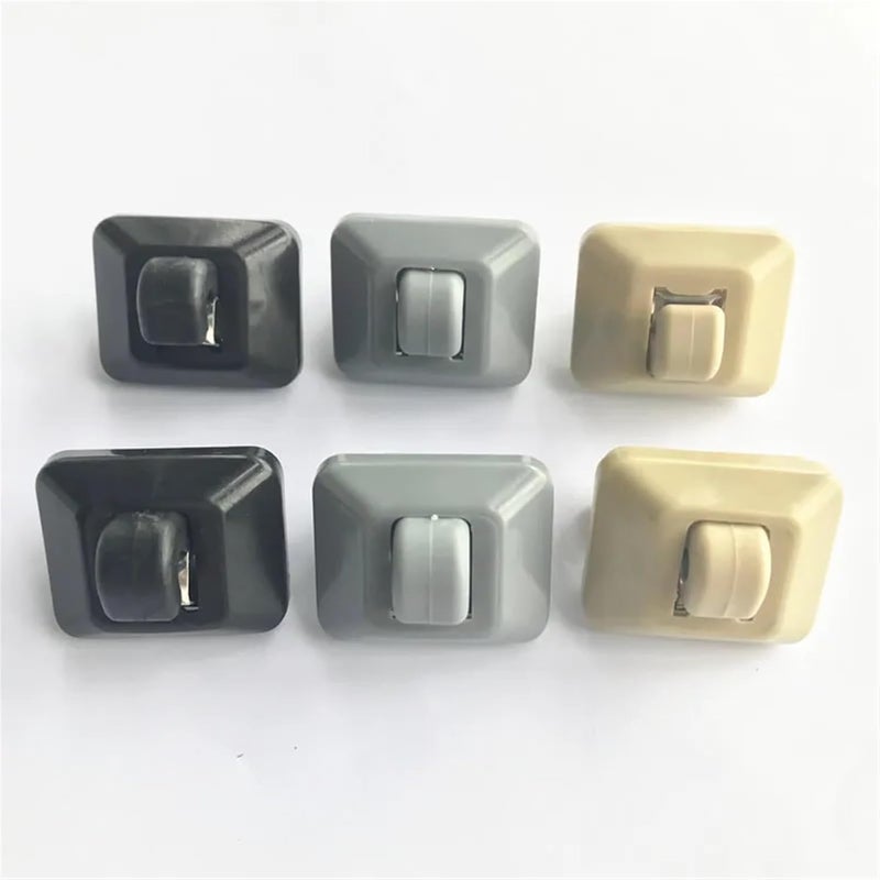 Wivplex 2pcs Car Interior Sun Visor Clip Holder - Image 2