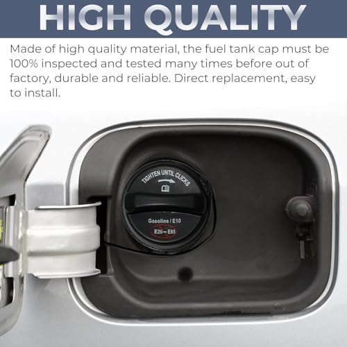 Anleecap Gas Cap Fuel Cap For Ford Lincoln Mercury 2004-2009 F150, 2007-2015 Edge, 2009-2020 F250 F350 Super Duty, 2017-2021 F450 F550, 2006-2007 Fusion, 2004-2007 Freestar, 2006-2009 Ranger, FC1089 - Image 4