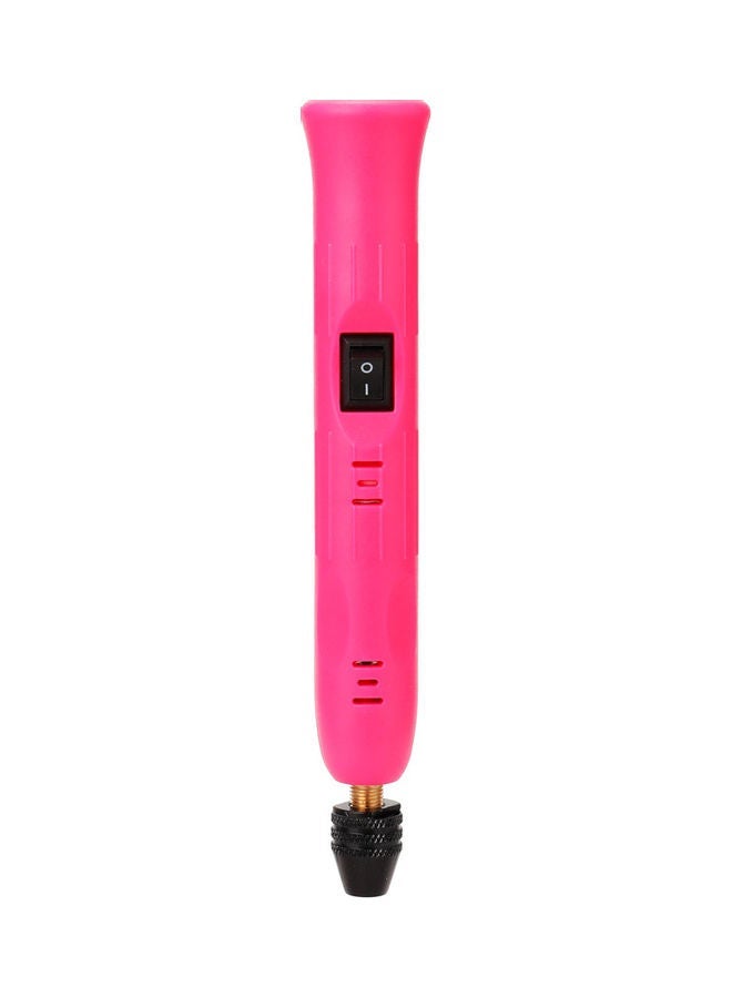 نيبمينينت Engraving Pen DIY Polishing Carving Tool Rose Red/Black 18 x 4 5.5cm  - Image 2