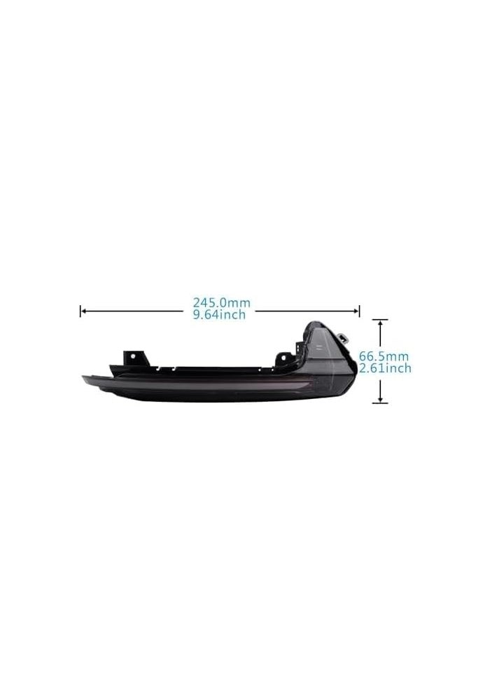 Wivplex Dynamic LED Side Mirror Turn Signal Lights - Image 5