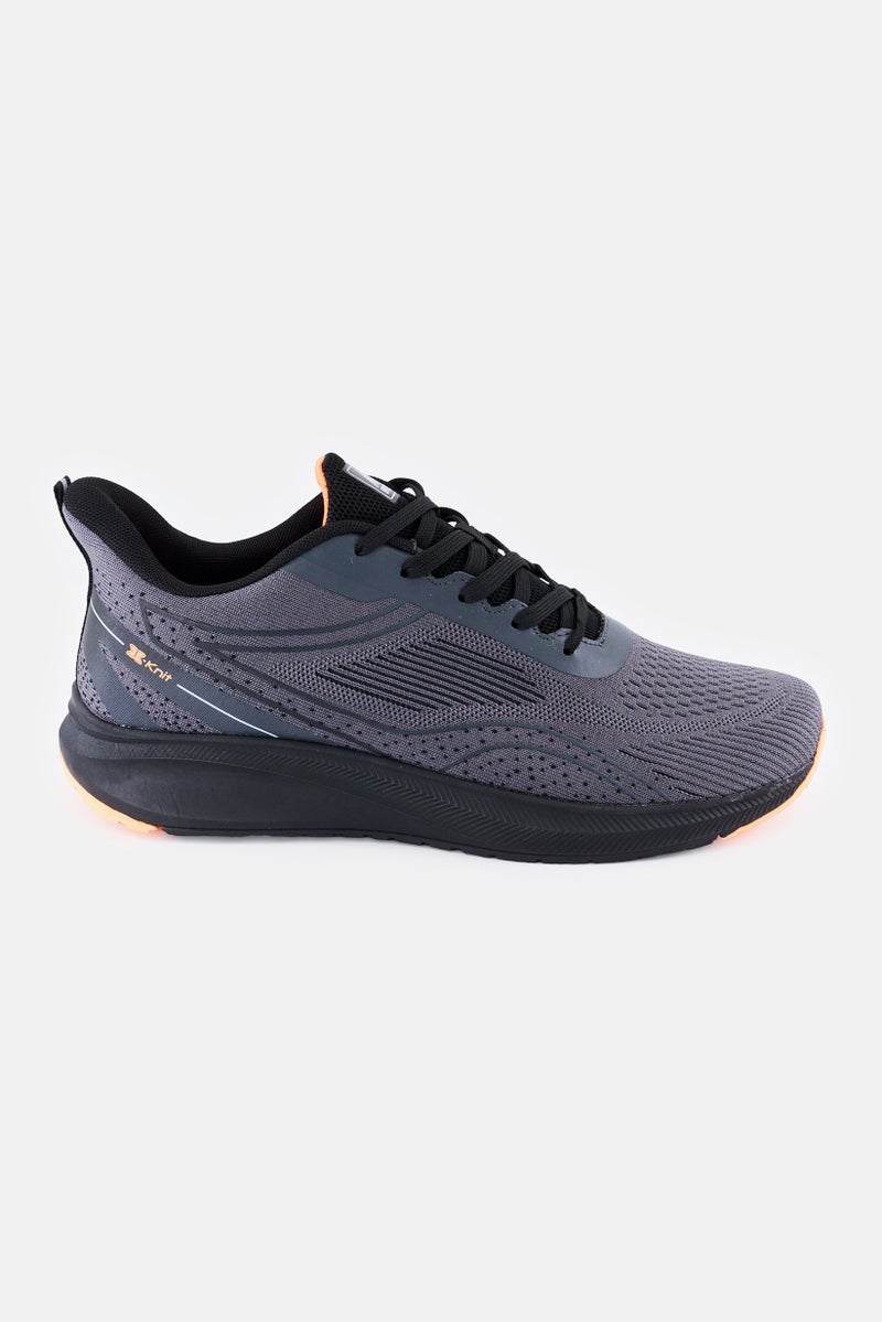 RBX Men Lace Up Hiking Shoes, Dark Grey - Image 4