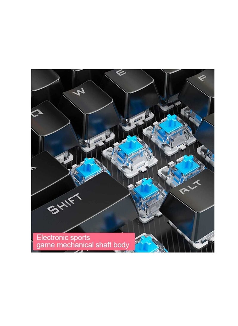 Aula AULA S2022 Mechanical Gaming Keyboard BLACK COLOR - BLUE SWITCH