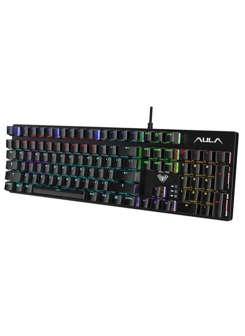 Aula AULA S2022 Mechanical Gaming Keyboard BLACK COLOR - BLUE SWITCH