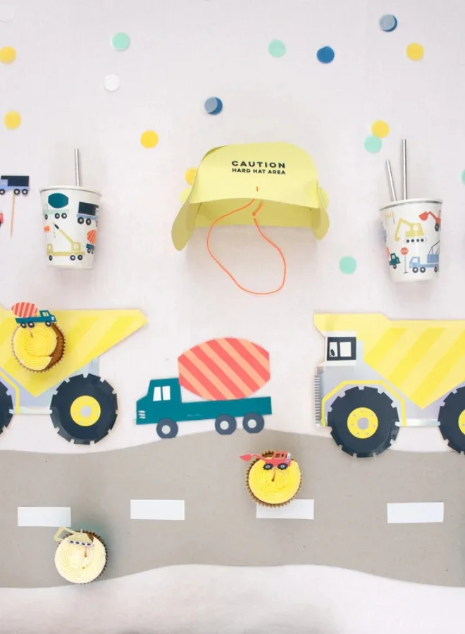 Meri Meri Dumper Truck Plates