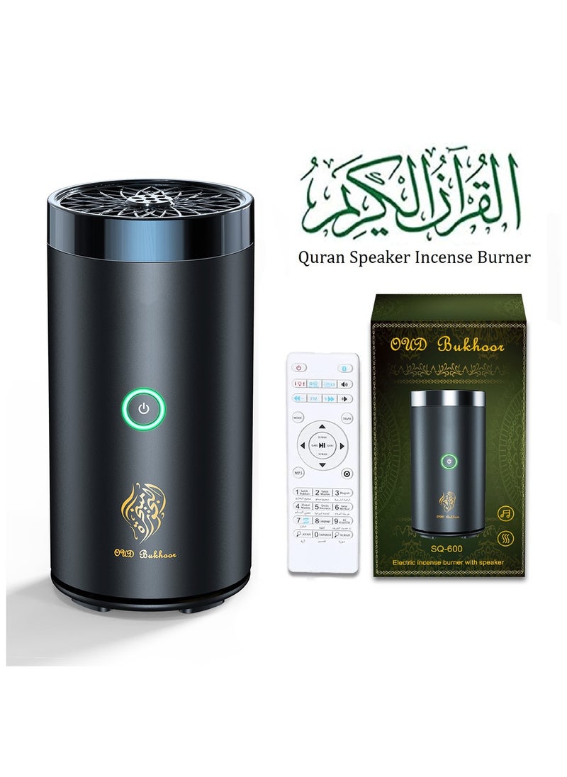 عود بخور مبخرة سيارة مع مكبر صوت بلوتوث للقرآن  - Image 1