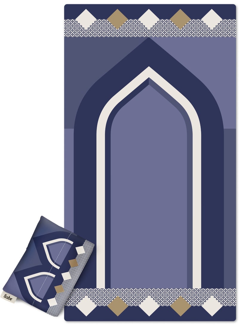 Sabr 'Jakarta' Pocket Prayer Mat - Image 1