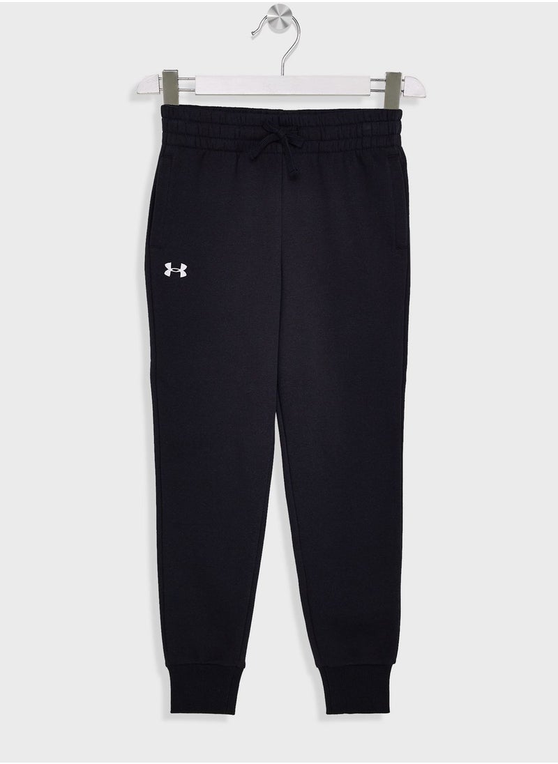 UNDER ARMOUR - Girls' Rival Fleece Joggers - Image 1