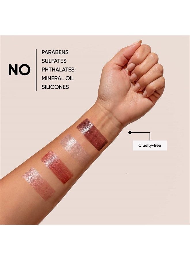 Sky Organics - Tinted Lip Balms for Lips to Moisturize, Soften & Add A Wash of Color, Four Assorted Shades, 4pk. - Image 1