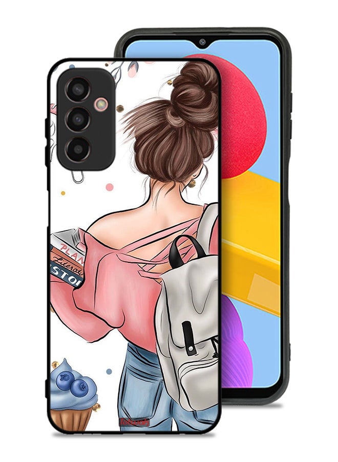 Tolwak Samsung Galaxy F23 Protective Case Cover Books In Hands - Image 1