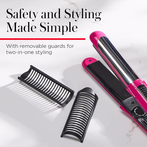 REVLON Perfect Match Flat Iron - 2-in-1 Hair Straightener and Curling Iron, Triple Oil-Infused Helps Reduce Heat Damage & Restore Hair's Natural Moisture & Shine - Image 4