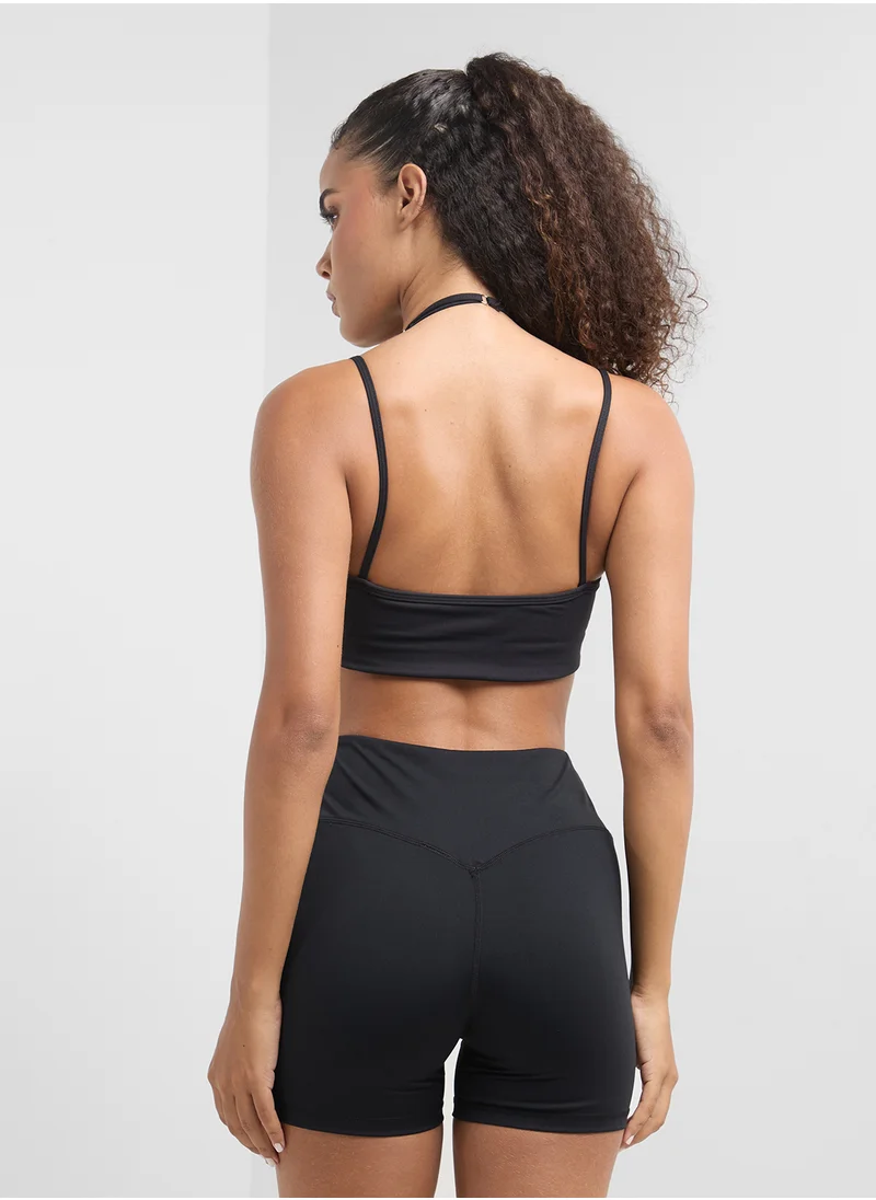 FRWD Strappy Back Cutout Detail Sports Bra