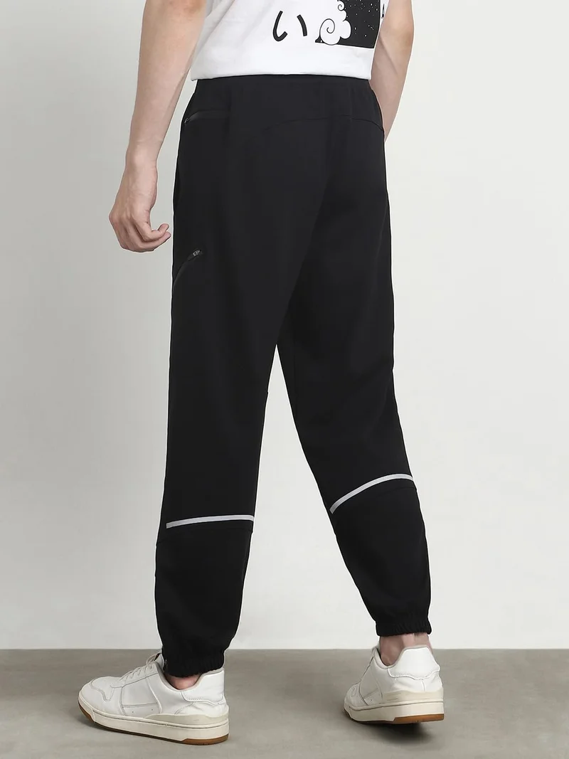 Nobero  NOBERO Men's Black Joggers for Travel for Men | Best Price UAE
