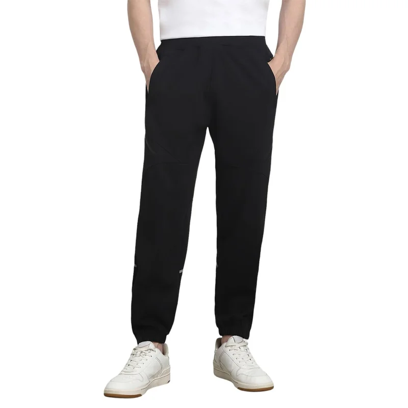 Nobero  NOBERO Men's Black Joggers for Travel for Men | Best Price UAE