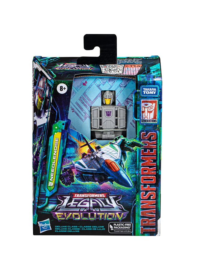 HASBRO - GAMING Action Figure Legacy Evolution Deluxe Needle Nose Toy With 2 Target Master Toys 5.5 inch  Ages 8 And Up