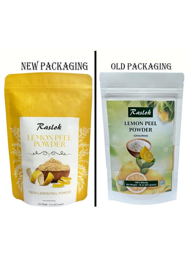 Raslok Lemon Peel Powder | 100% Lemon Juice Freeze Dried Powder | Rich in Natural Vitamin C Fresh Squeezed Lemon Flavor (3.52 oz) - Image 2