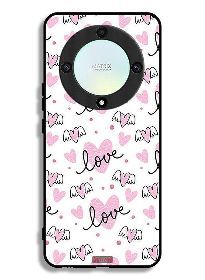 Tolwak Honor X9a Protective Case Cover Love And Heart Art Pattern - Image 1