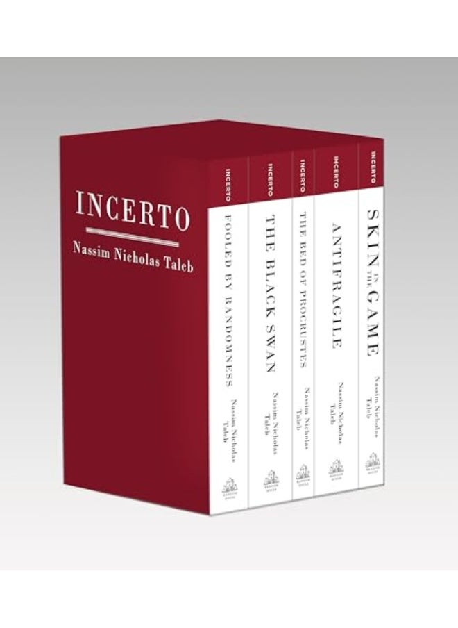 Incerto Fooled By Randomness The Black Swan The Bed Of Procrustes Antifragile Skin In The Game 