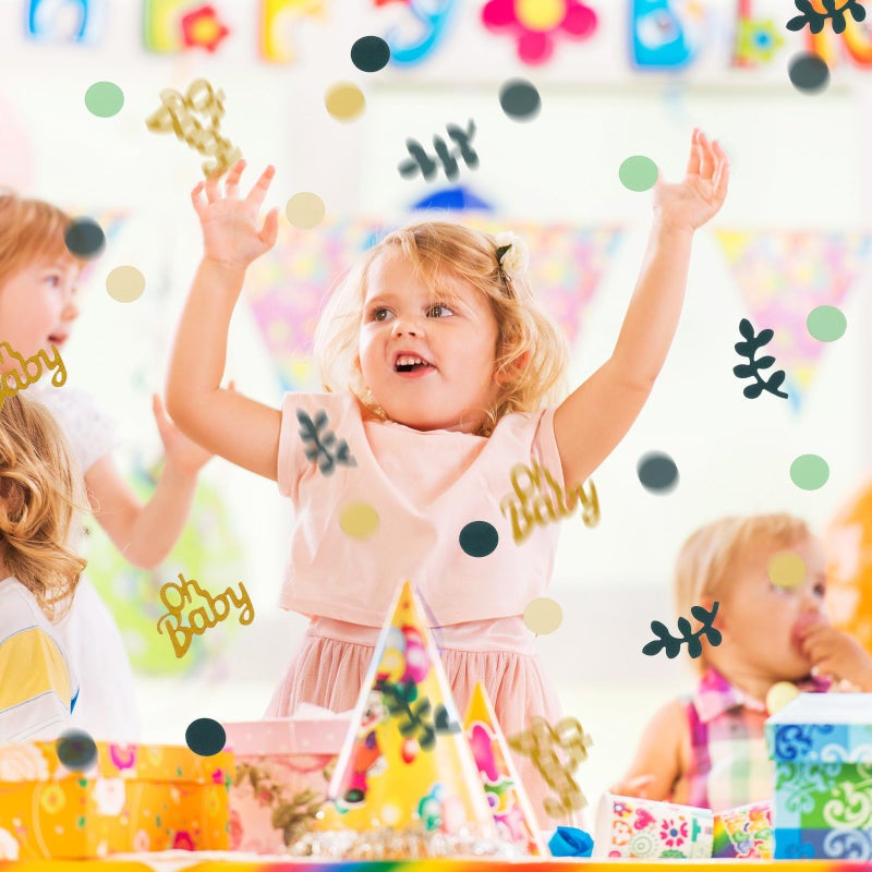 2 Packs Colorful Confetti Table Decor For Shower Party Celebration Event Supplies - Image 5