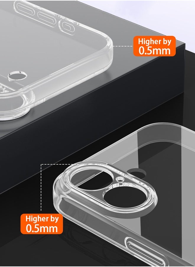 Ultra Thin iPhone Clear Case, Case with Shockproof Protection, Anti-Yellowing,Shock Absorption, Cell Phone Case iPhone Case Clear for iPhone 16