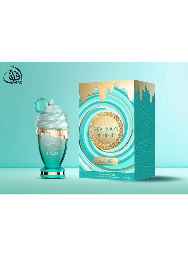 آفاق عطر ماكرون دي مينويت ليكابل أو دي بارفيوم 100 مل للنساء – عطر فاكهي زهري يدوم طويلاً بنفحات الكرز والفانيليا والمسك - Image 2