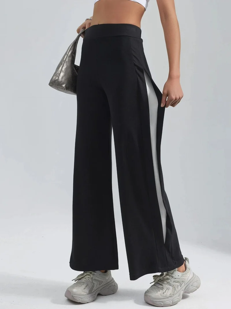 زوبعة بنطلون مودال بلمسة مخططة من مجموعة بيرسان