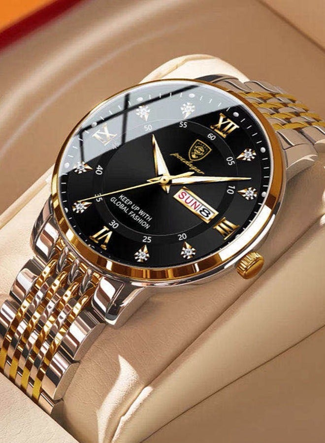 POEDAGAR ساعات للرجال أزياء الأعمال ووتش - Image 1